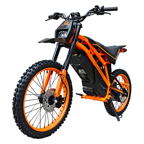 Электропитбайк Kugoo Wish 02 Pro (70 км/ч) черный