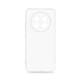 Силиконовый чехол Realme 12 Pro+ прозрачный