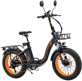 Электровелосипед Kugoo V4 Max (50 км/ч) черный