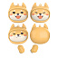 Bluetooth наушники беспроводные Lovable Shiba inu желтые