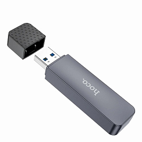 Card Reader Hoco HB45 2-in-1 USB 2.0 серый